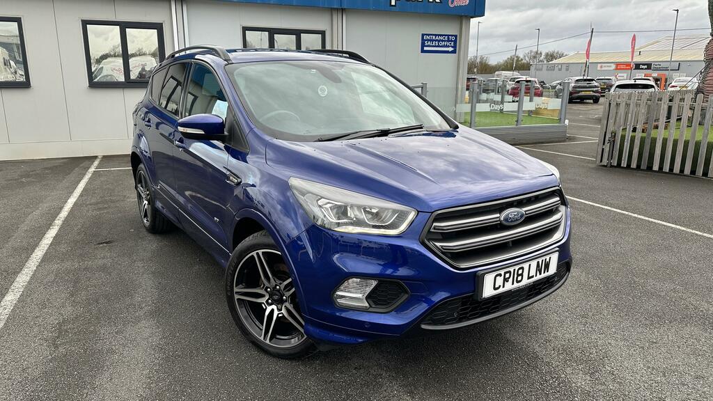 Compare Ford Kuga St-line 2.0 Tdci 180Ps Awd CP18LNW Blue