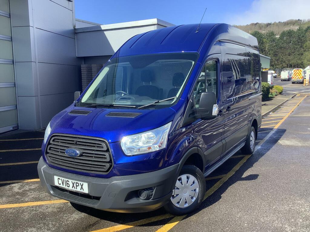 Compare Ford Transit Custom 310 L2h3 Leader 2.2 125 Ps 6 Speed CV16XPX Blue