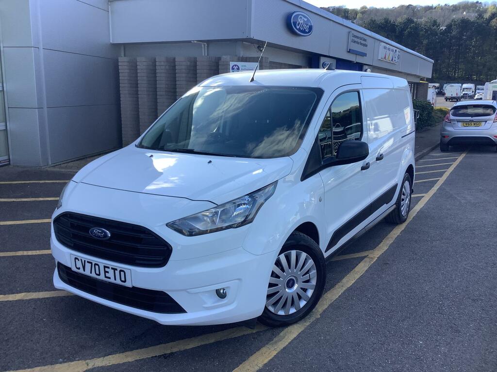 Ford Transit Connect 230 Trend L2 5 Seat Double Cab In Van 1.5L 120 Ps White #1
