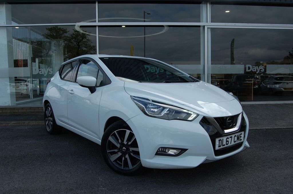 Compare Nissan Micra Ig-t N-connecta DL67CME White