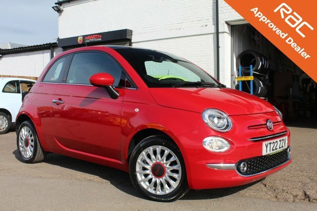 Compare Fiat 500 1.0 Red Mhev 69 Bhp YT22ZZV Red
