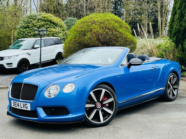 Compare Bentley Continental Gt 4.0 Gt V8 S 521 Bhp DE14LVG Blue