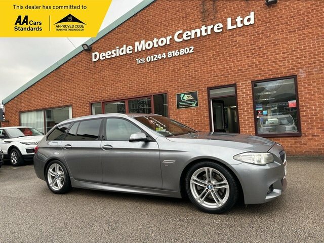 Compare BMW 5 Series 2.0 520D M Sport Touring 181 Bhp YD14YFB Grey