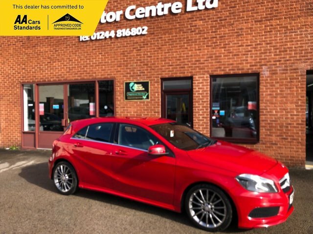 Compare Mercedes-Benz A Class A180 Blueefficiency Amg Sport Cdi SP63YNG Red