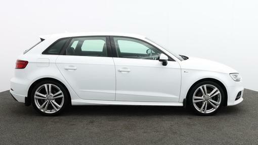 Compare Audi A3 Hatchback FX67KFL White