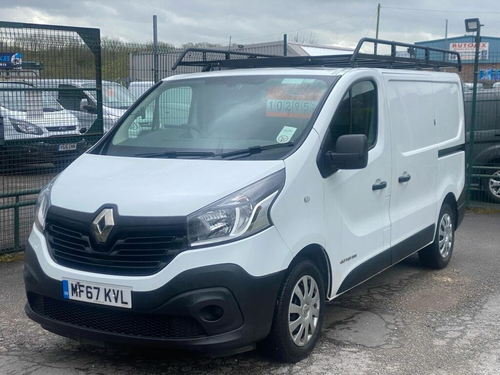 Compare Renault Trafic 1.6 Dci Energy 29 Business Swb Standard Roof Euro MF67KVL White