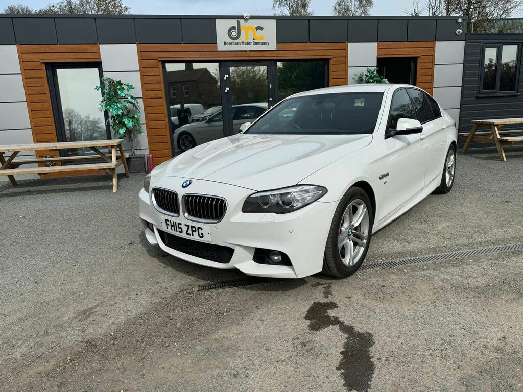 Compare BMW 5 Series M Sport FH15ZPG White