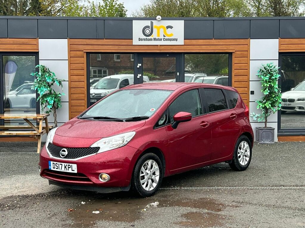 Compare Nissan Note Hatchback DS17KPL Red