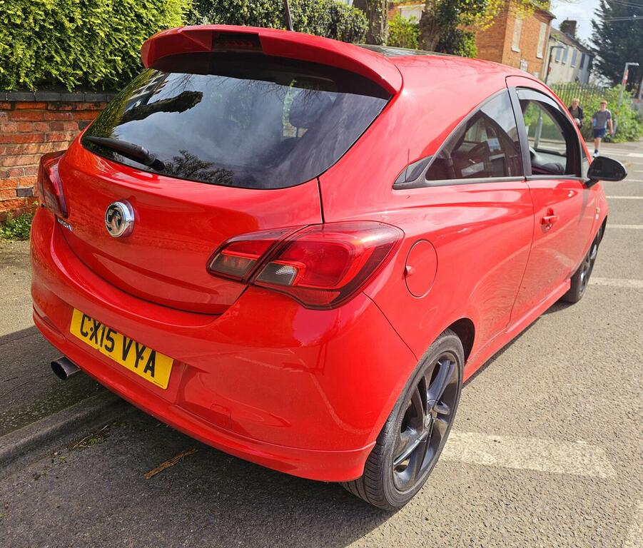 Compare Vauxhall Corsa Limited Edition CX15VYA Red