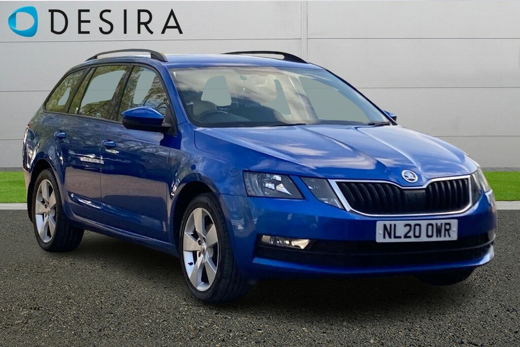 Compare Skoda Octavia 1.5 Tsi Se Drive Dsg Estate NL20OWR Blue