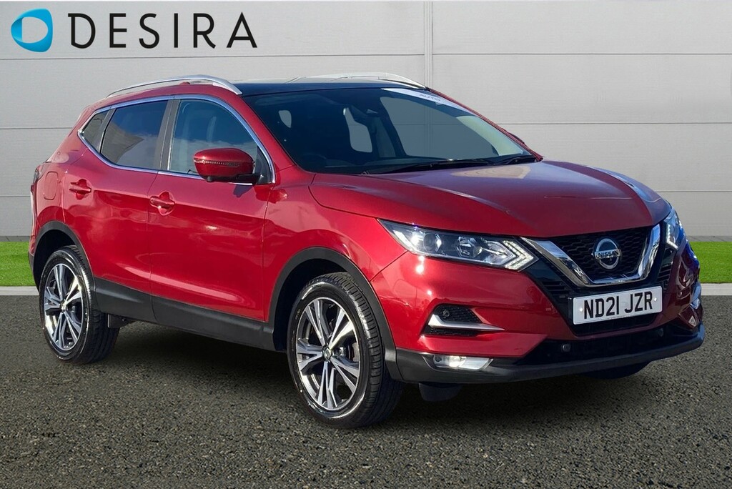 Compare Nissan Qashqai 1.3 Dig-t 160 157 N-connecta Dct Glass Roof ND21JZR Red