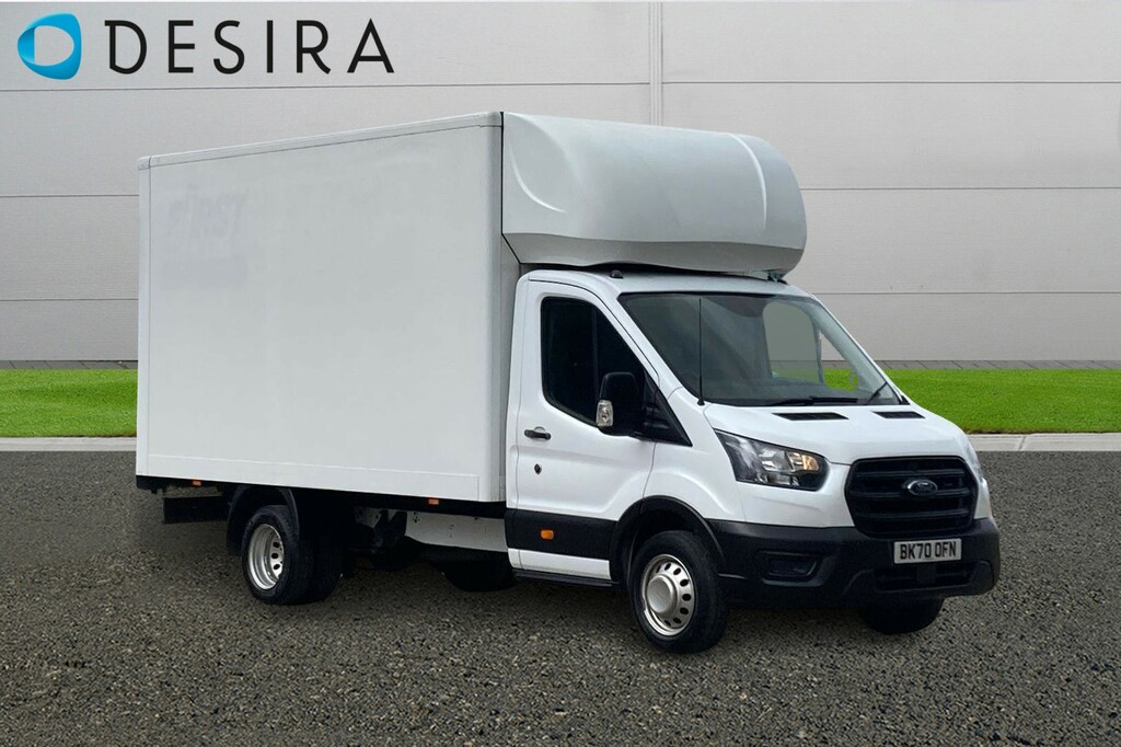 Compare Ford Transit Custom 2.0 Ecoblue 130Ps Chassis Cab BK70OFN White