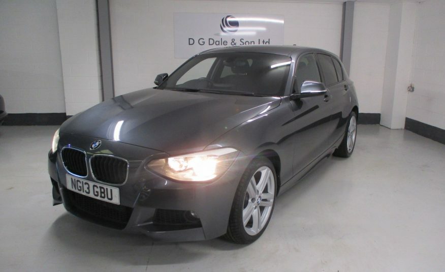 Compare BMW 1 Series I M Sport 2 Owners Ultra Low Mileage Aut NG13GBU Grey