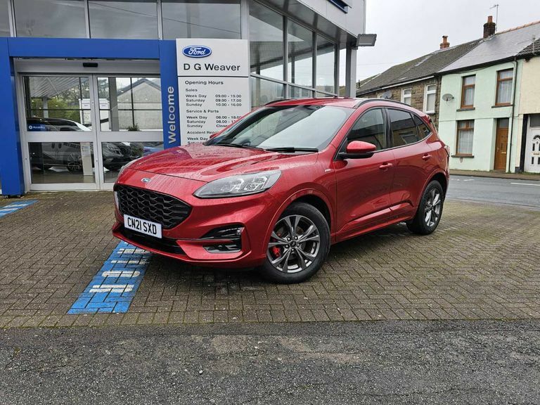 Compare Ford Kuga St-line Edition CN21SXD Red