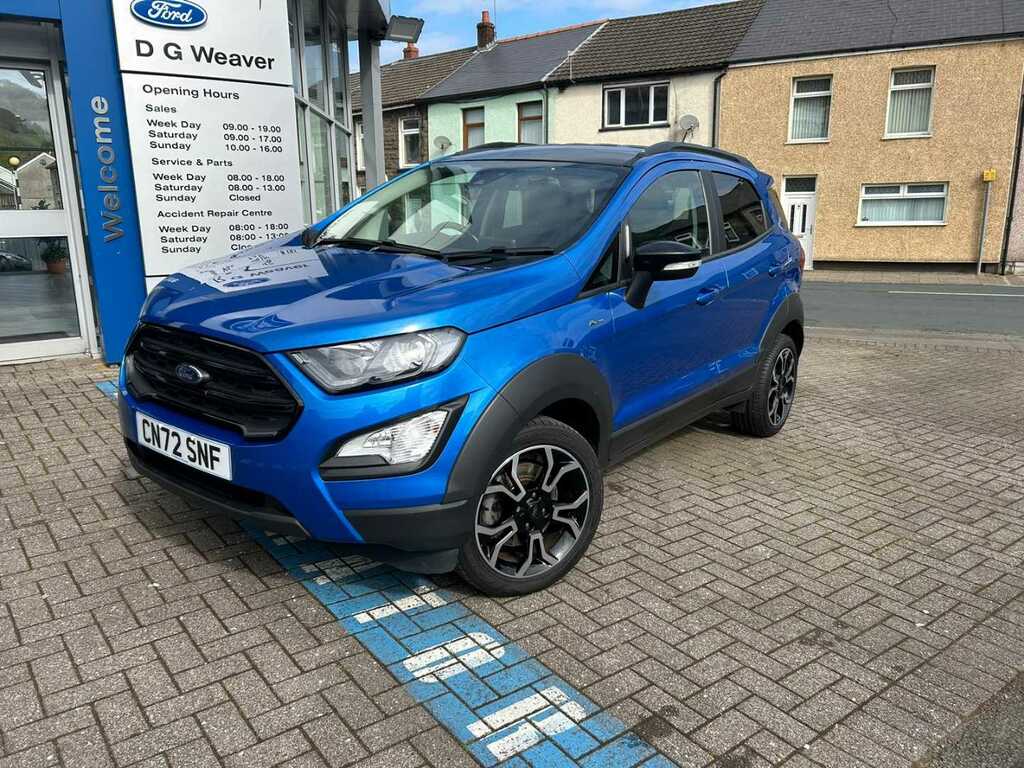 Compare Ford Ecosport Active CN72SNF Blue