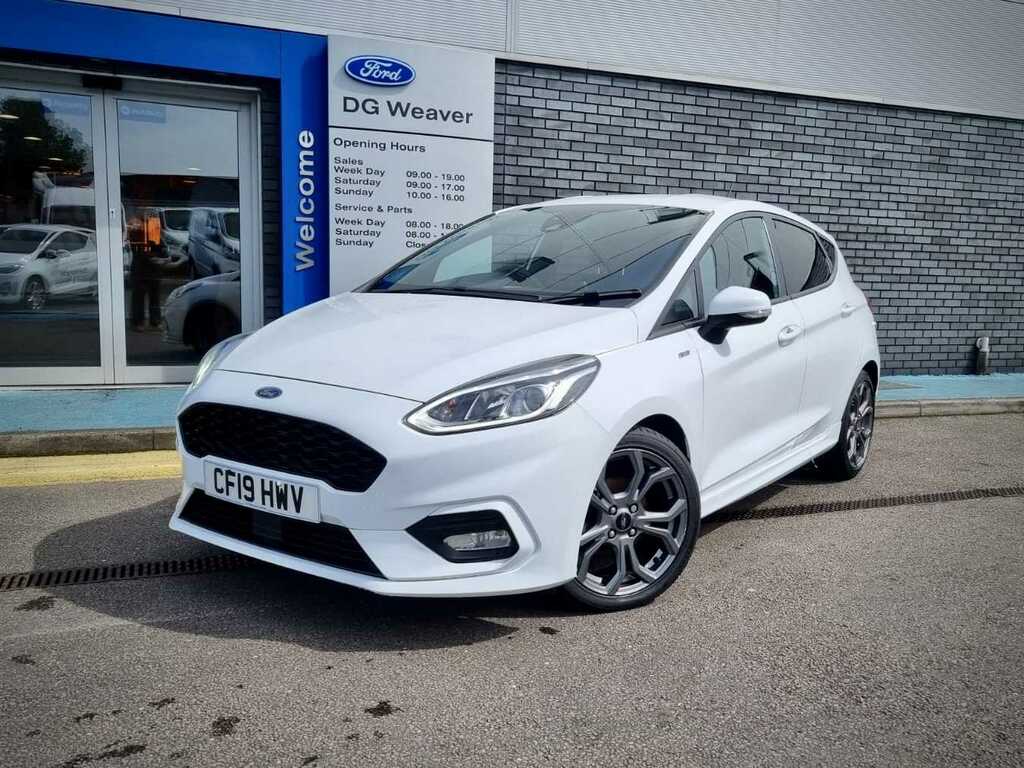 Ford Fiesta St-line Edition White #1
