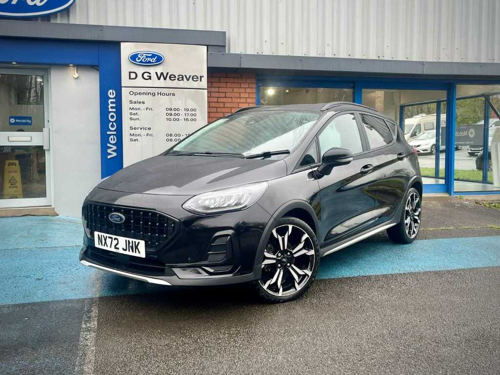 Compare Ford Fiesta Active X Edition NX72JNK Black