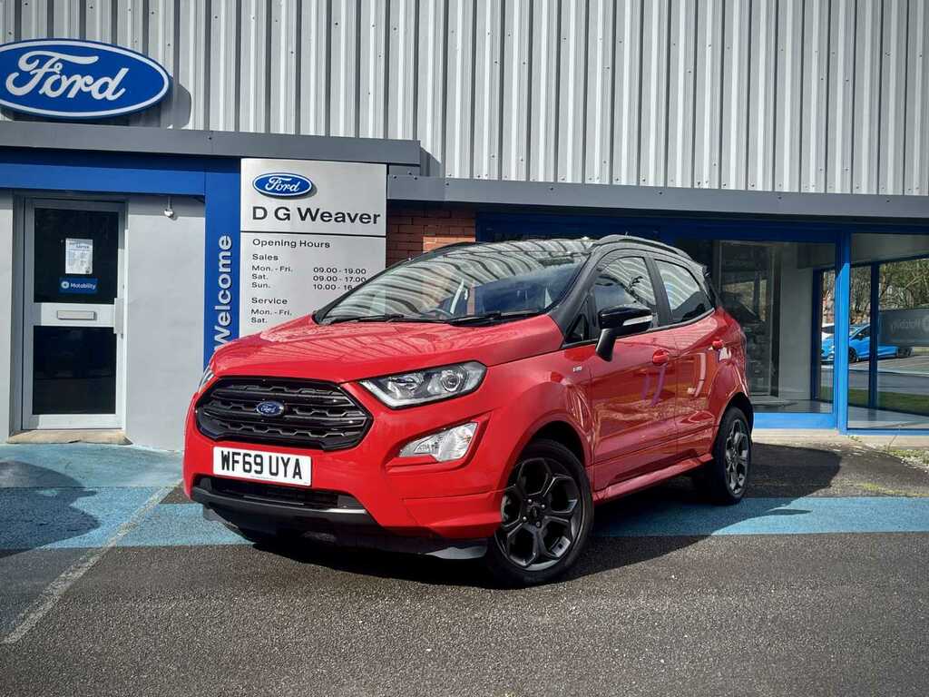 Compare Ford Ecosport St-line WF69UYA Red