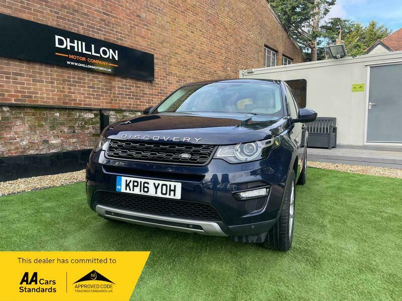 Compare Land Rover Discovery Sport Sport Td4 Hse  Blue