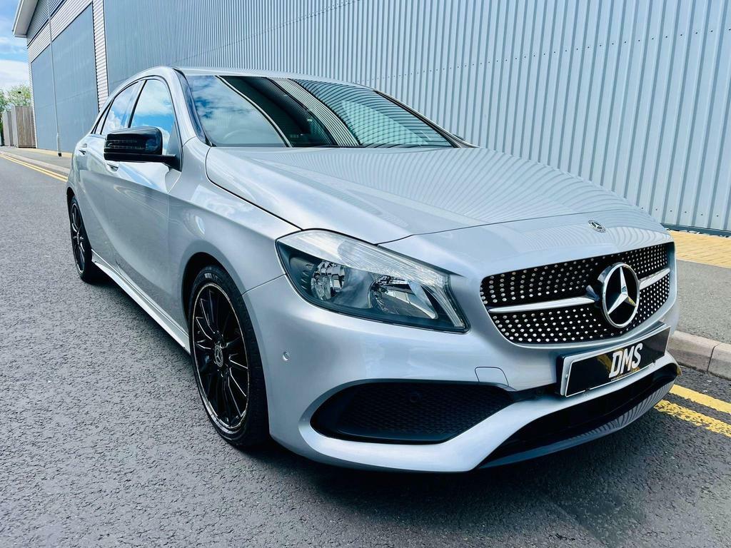 Compare Mercedes-Benz A Class 1.5 A180d Amg Line Executive Euro 6 Ss CP67KGE Silver