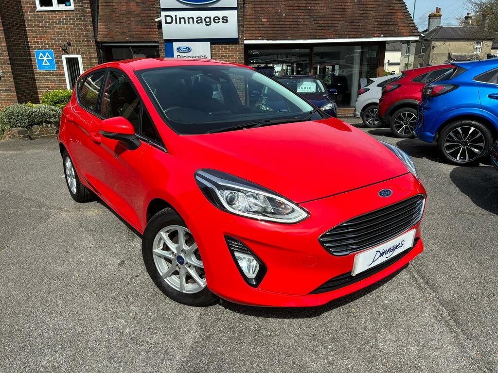 Compare Ford Fiesta Zetec 1.0T Ecoboost 100Ps HN18GYH Red