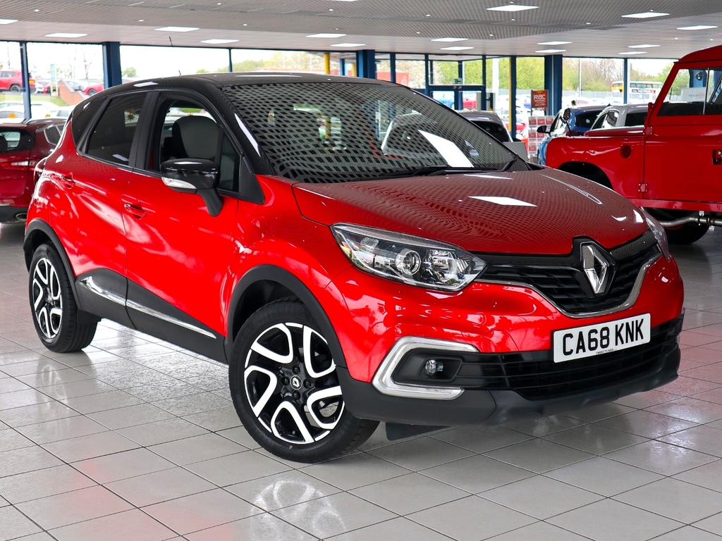 Compare Renault Captur 0.9 Iconic Tce CA68KNK Red