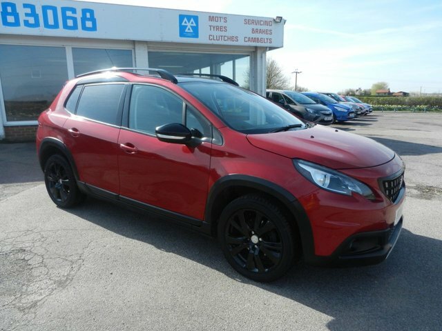 Compare Peugeot 2008 Ss Gt Line MX18RLU Red