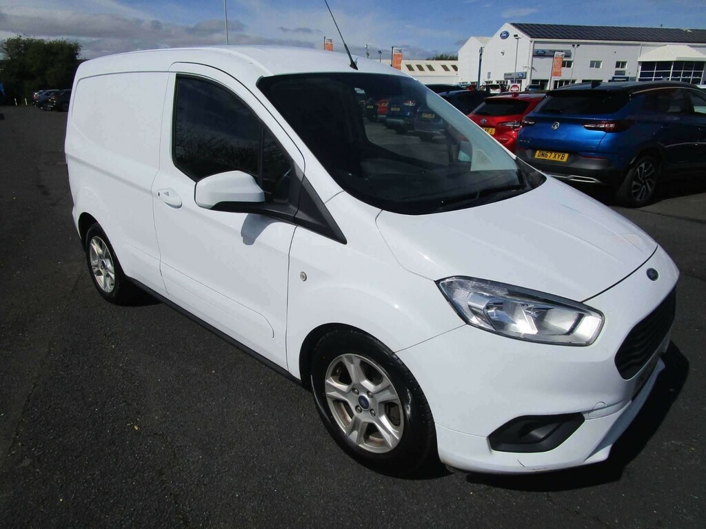 Ford Transit Courier Courier 1.5 Tdci White #1