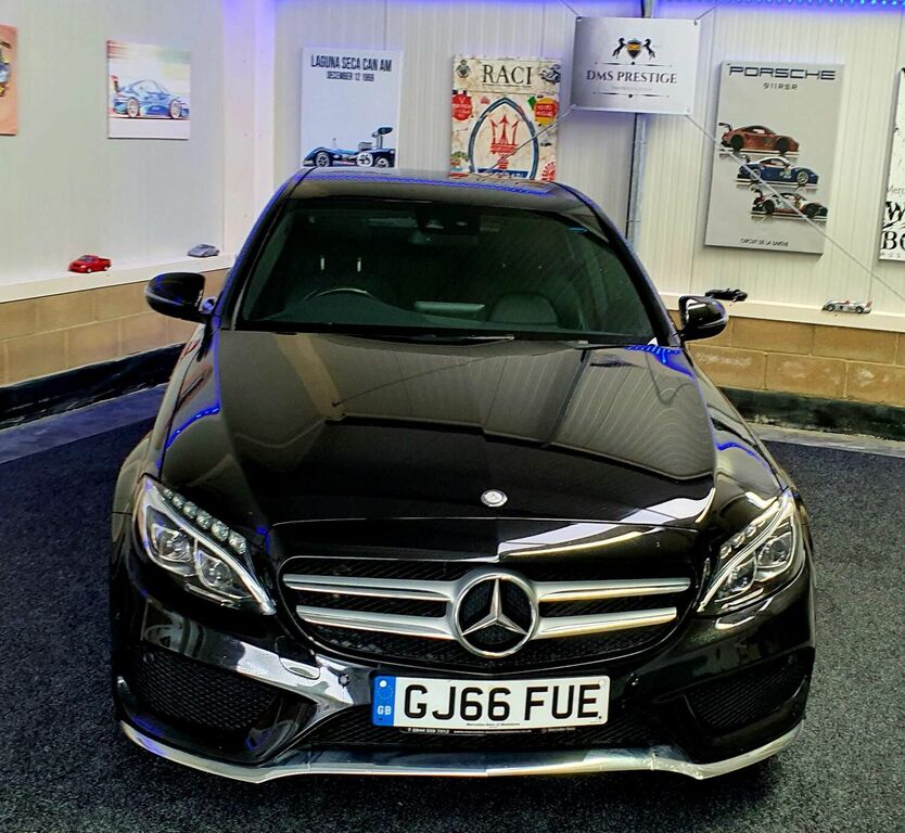 Compare Mercedes-Benz C Class Saloon 2.1 C250d Amg Line Premium Plus 7G-tronic GJ66FUE Black