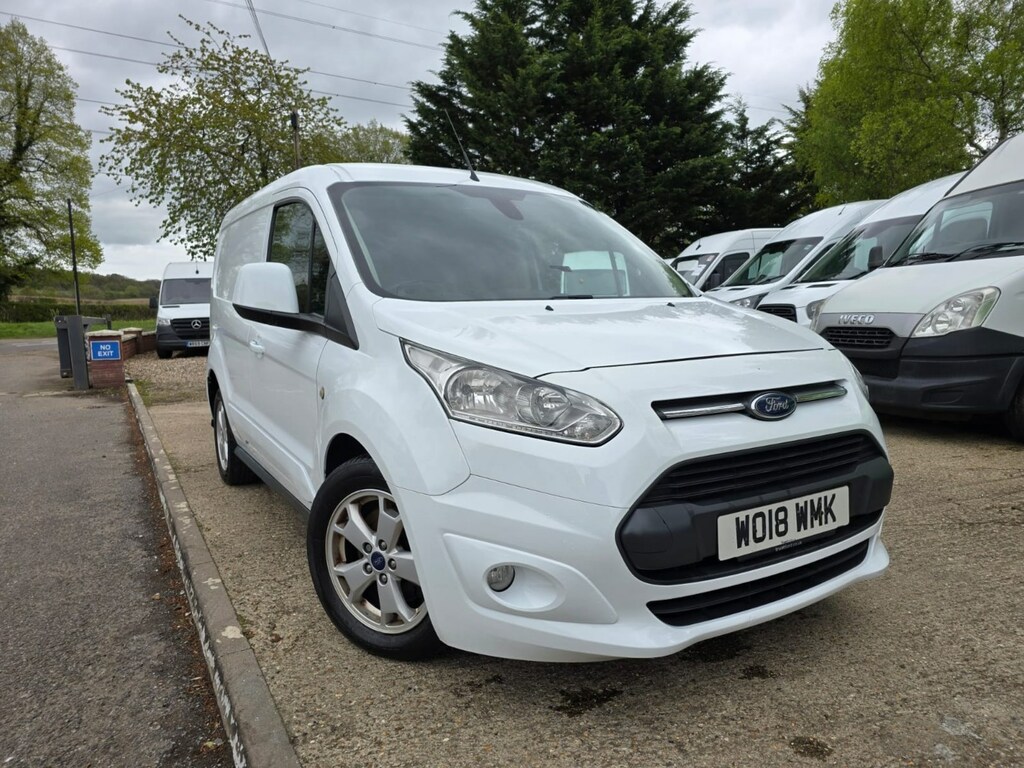 Compare Ford Transit Connect Connect 1.5 Tdci 120Ps Limited Van WO18WMK White