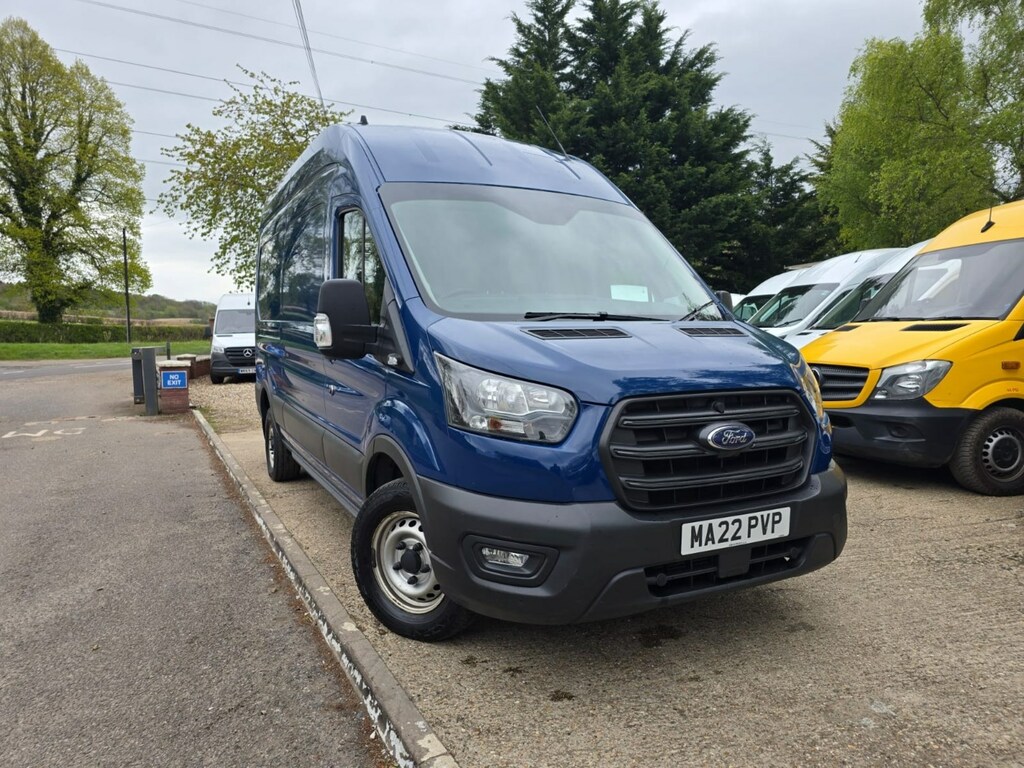 Compare Ford Transit Custom 2.0 Ecoblue 130Ps H3 Leader Van MA22PVP Blue