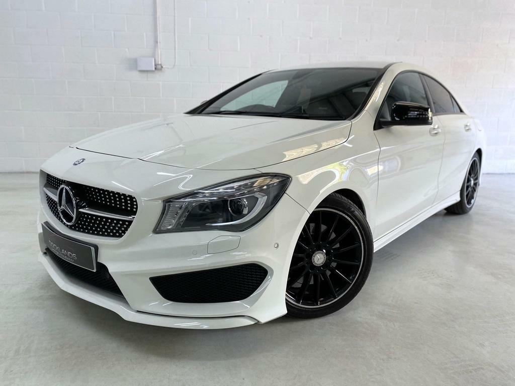 Compare Mercedes-Benz CLA Class 2.1 Cla220d Amg Sport Coupe 7G-dct Euro 6 Ss KM16FNR White