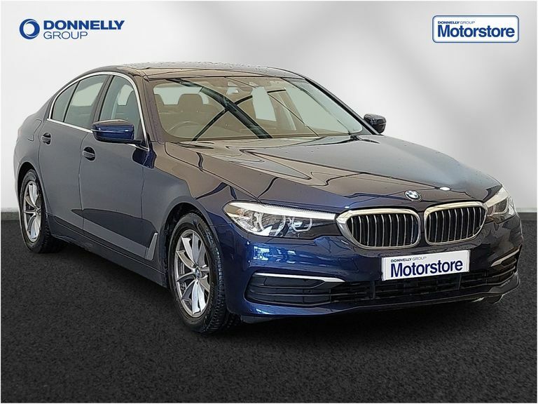 Compare BMW 5 Series 520D Se FG19PZU Blue
