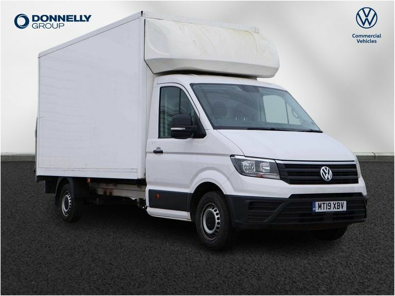 Compare Volkswagen Crafter 2.0 Tdi 140Ps Startline Chassis Cab MT19XBV White