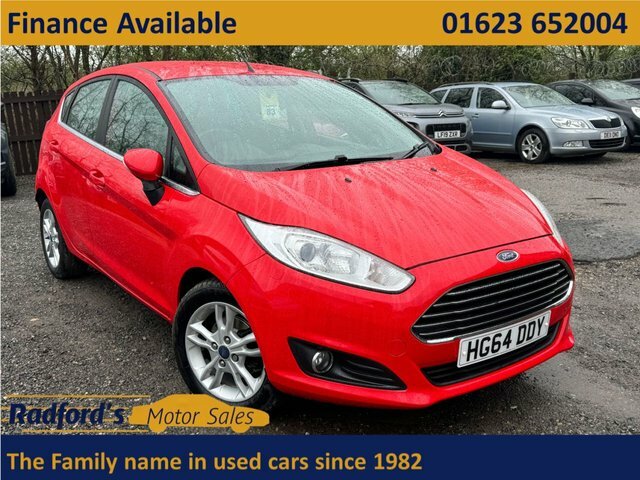 Compare Ford Fiesta 1.0 Zetec 99 Bhp HG64DDY Red
