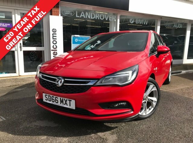 Compare Vauxhall Astra Astra Sri Cdti Ss SD66MXT Red