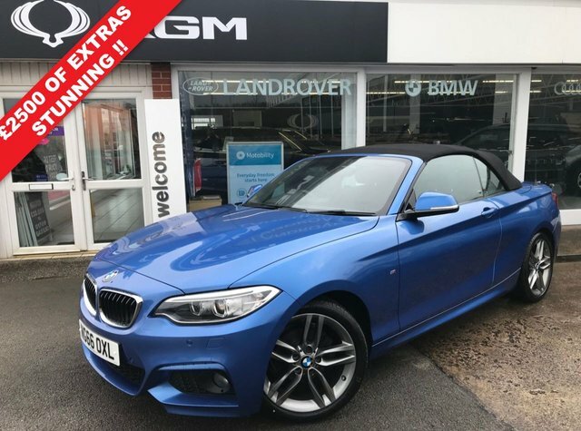 Compare BMW 2 Series 218D M Sport NG66OXL Blue