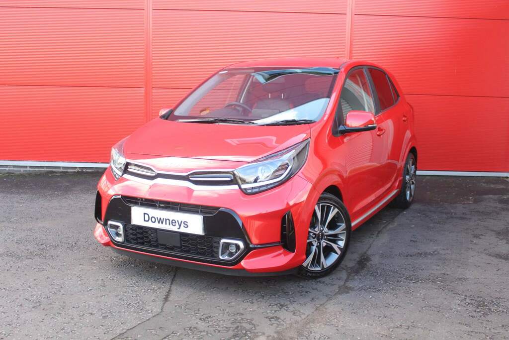Compare Kia Picanto 1.0 Gt-line Full Warranty Until August 2029 YHZ9285 Red
