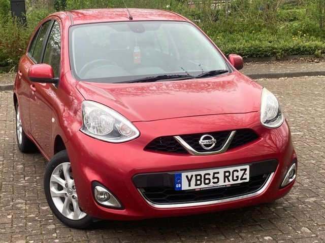 Compare Nissan Micra 1.2 Acenta 79 YB65RGZ Red
