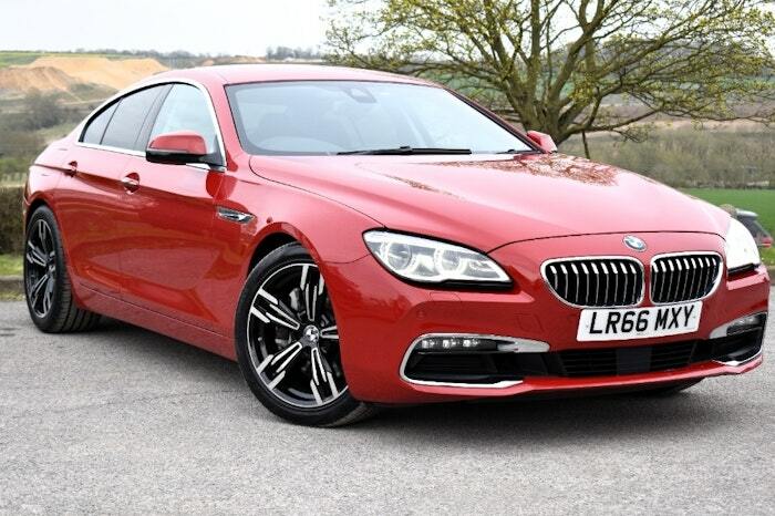 BMW 6 Series Gran Coupe 640D Se Red #1