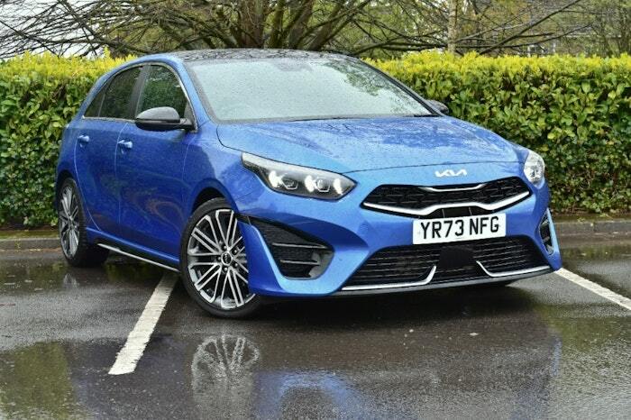 Compare Kia Ceed 1.5 T Gdi Gt Line S Hatchback Dct YR73NFG Blue