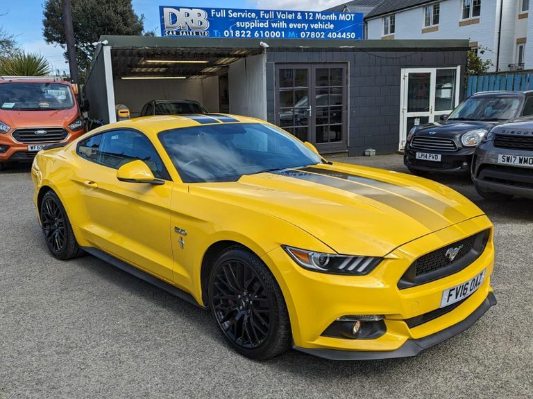 Compare Ford Mustang 5.0 V8 Gt Fastback Euro 6 FV16OAZ Yellow