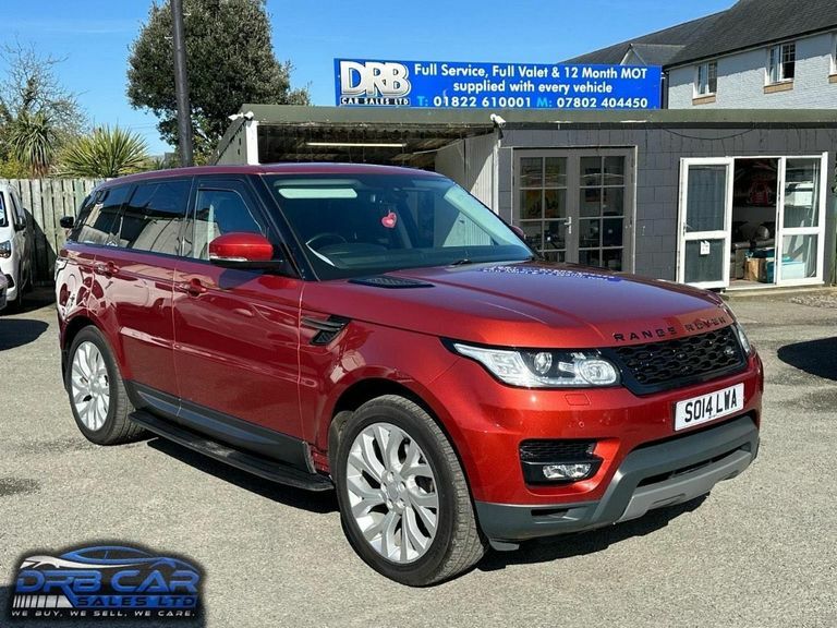 Compare Land Rover Range Rover Sport 3.0 Td V6 Se 4Wd Euro 5 Ss SO14LWA Red