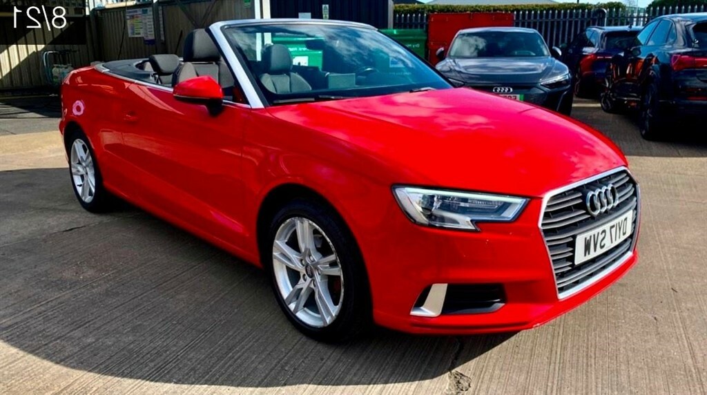 Compare Audi Cabriolet 1.6 Tdi Sport Euro 6 Ss DY17SVW Red