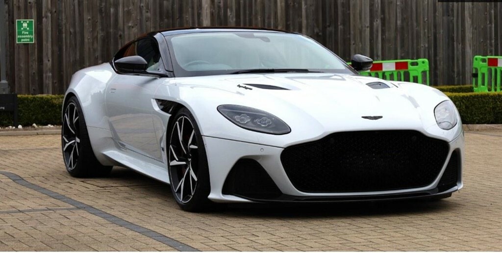 Compare Aston Martin DBS V12 AU19ZDT White