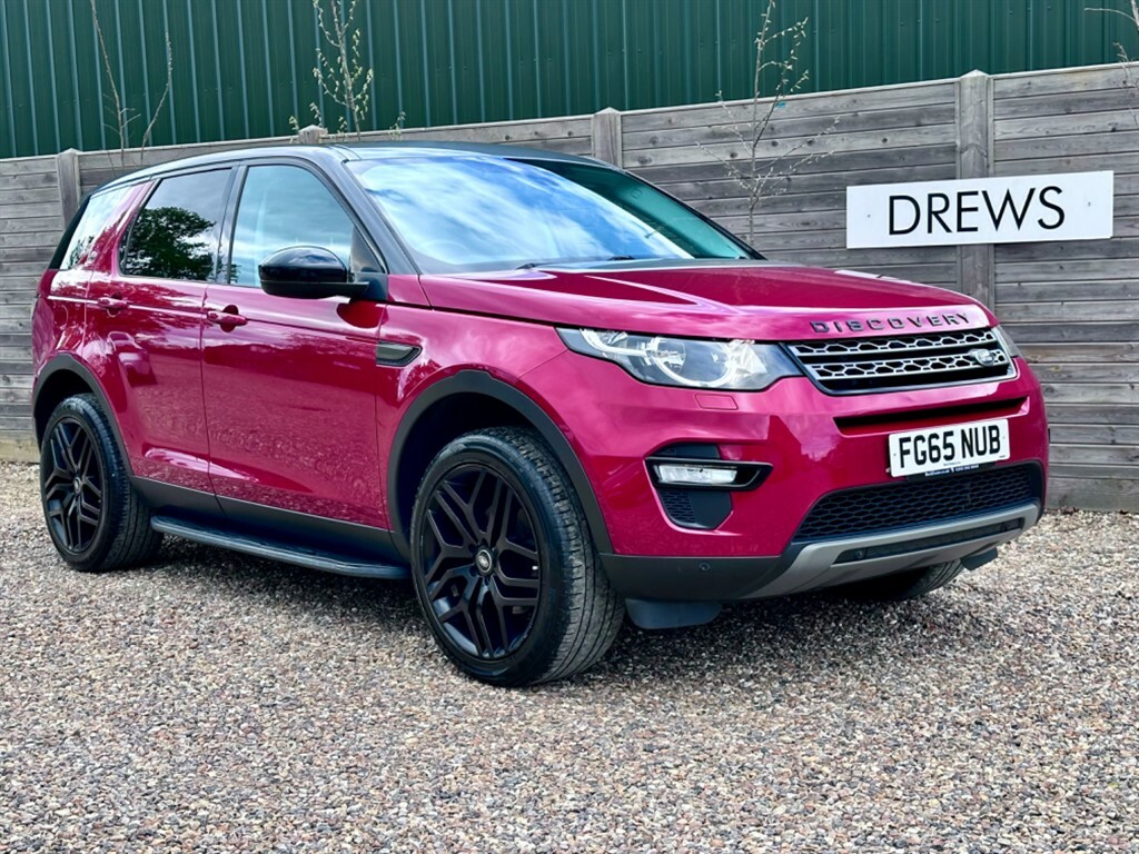 Compare Land Rover Discovery Sport Discovery Sport Se Tech Td4 FG65NUB Red