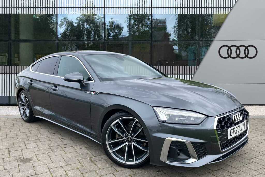 Compare Audi A5 S Line 35 Tfsi 150 Ps S Tronic GF23JYY Grey