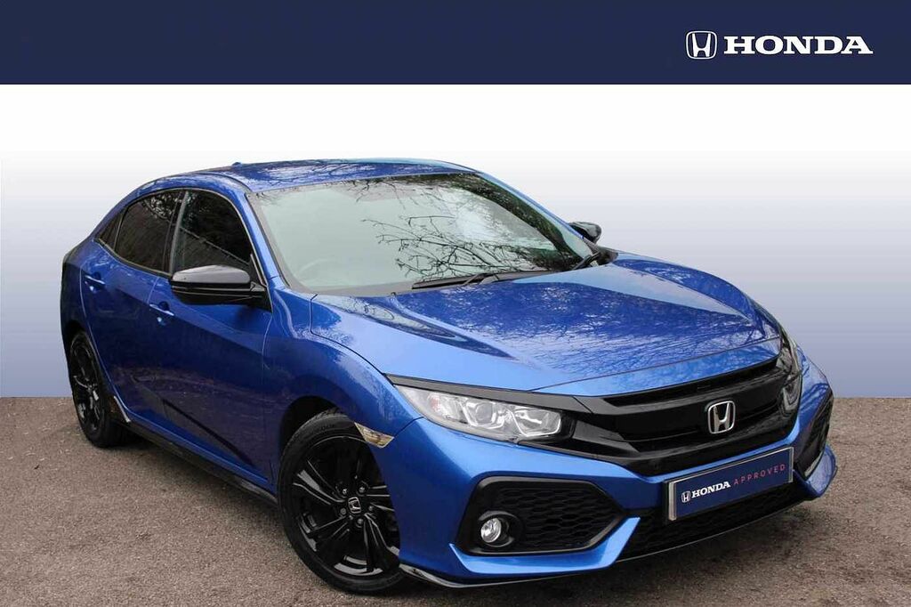 Compare Honda Civic 1.0 Vtec Turbo Sport Line 5-Door EY68EWJ Blue