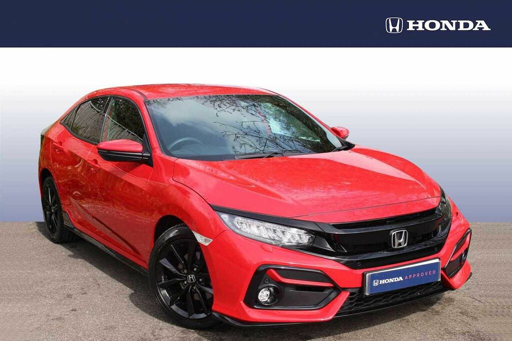Compare Honda Civic 1.5 Vtec Sport 5-Door GY21CWW Red