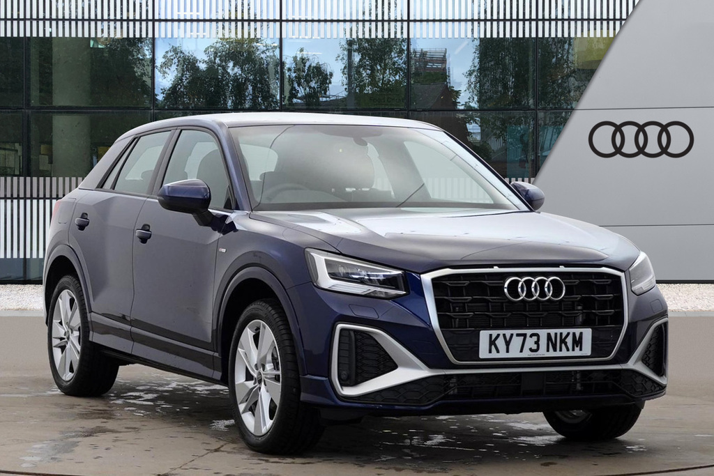 Compare Audi Q2 S Line 35 Tfsi 150 Ps 6-Speed KY73NKM Blue